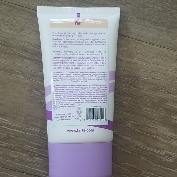 Tarte Shape tape waterproof body make up in fair - Picture 2 of 7